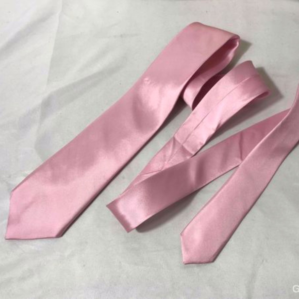 Michael Michael Kors Necktie 100% Silk Pink Men's